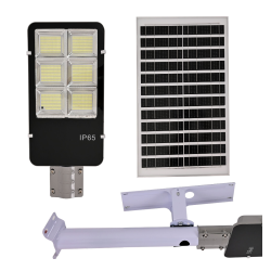 Lampara Suburbana De Led Con Panel Solar 300W