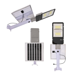 Lampara Suburbana De Led Con Panel Solar 200W