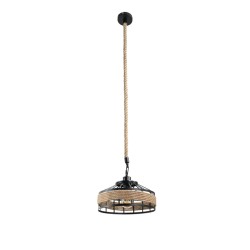 Lampara Colgante Decorativa Rustica 30cm