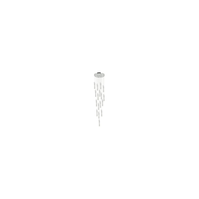 Candil Colgante 17 Luces Cromado