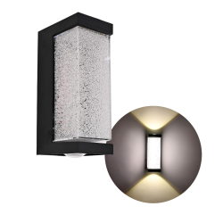 Lampara Arbotante  Mist Rectangular Exterior