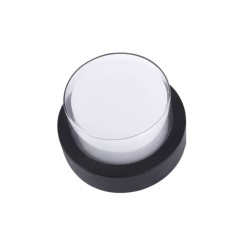 Lampara Arbotante  Cantoya Exterior Redonda Negra