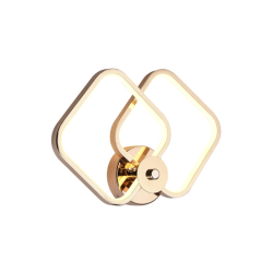 Arbotante Twin Cromo o Oro