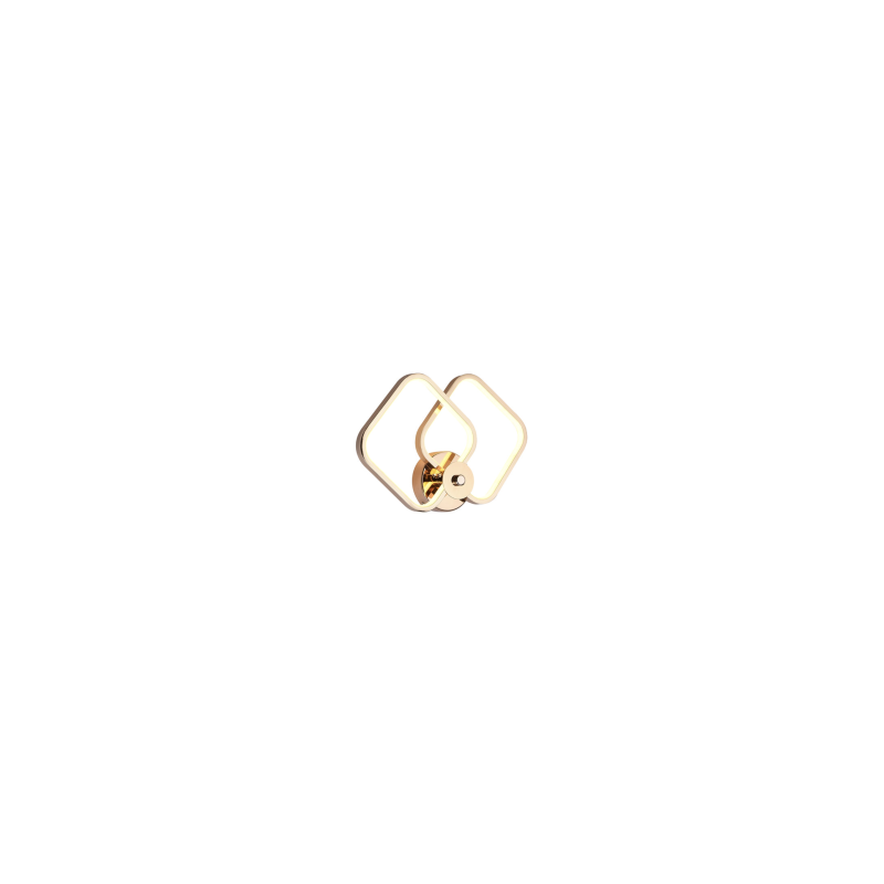Arbotante Twin Cromo o Oro