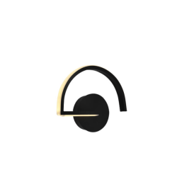 Arbotante Sleek Negro