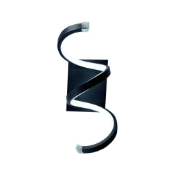 Arbotante Serpentin Negro o Blanco