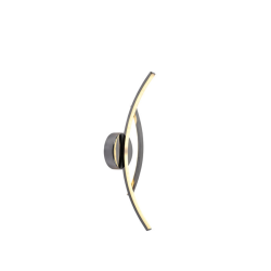 Arbotante Bhutan Cromo o Oro