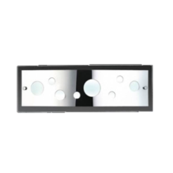Lampara Arbotante Burbujas 2 Luces