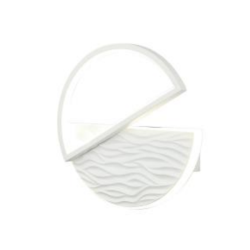 Arbotante Circular Blanco