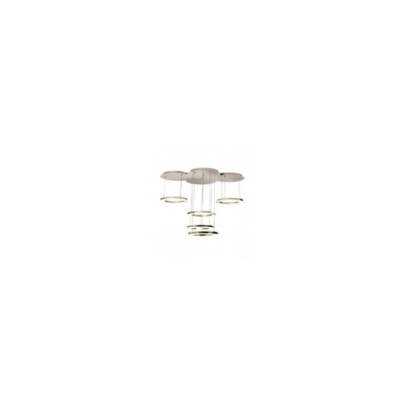 Lámpara Colgante Minimalista, 50W, 5 luces 2