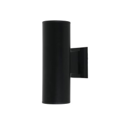 Arbotante Oslo Negro Cilindro