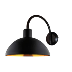 Arbotante Cupula Pintura Con Dorado O Cobre