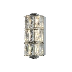 Arbotante Redondo De Cristal