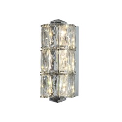 Arbotante Redondo De Cristal
