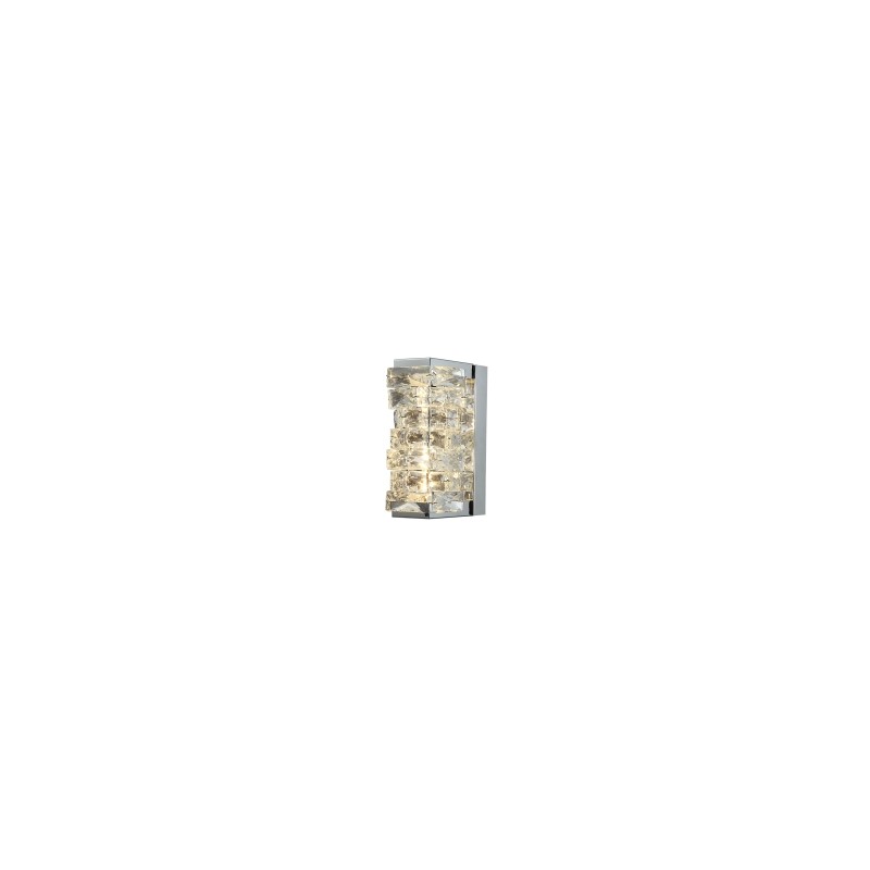 Arbotante Cuadrado De Cristal