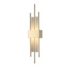 Arbotante Minimalista Doble Barra Con Lineas LED Neutro