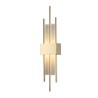 Arbotante Minimalista Doble Barra Con Lineas LED Neutro