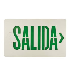 Letrero SALIDA Grande Verde