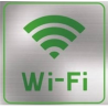 Letrero Wi-Fi Grande Verde