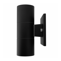 Arbotante Led Doble Vidrio Satinado