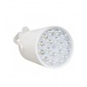 Lámpara riel cilindro de 18W  Luz cálida