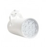 Lámpara riel cilindro de 12W Luz Càlida
