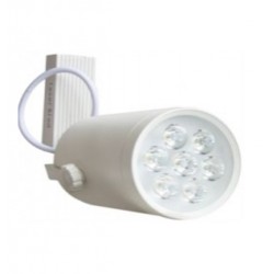 Lámpara riel cilindro de 9W Luz  blanca