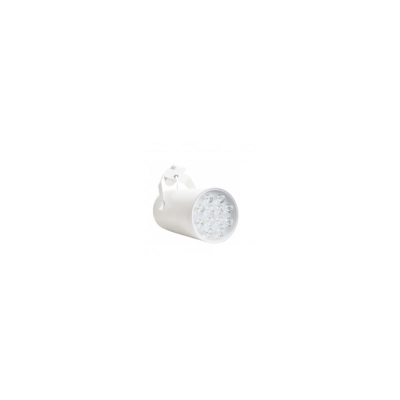 Lámpara riel clindro de 12W  Luz Blanca