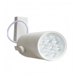 Lámpara riel clindro de 9W  Luz cálida