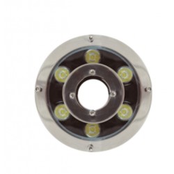 Dona subacuática para fuente 6W Luz Blanca