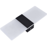 Arbotante Led Doble Vidri Satinado