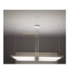 Lampara de Sobreponer Flat Cuadrado 40 Watts Luz Blanca