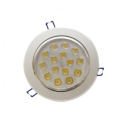 Plafon Empotrado Circular 15 luces Luz Calida