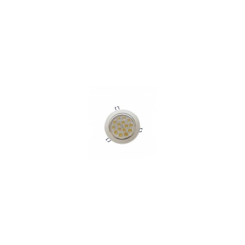 Plafon Empotrado Circular 12 luces Luz Blanca