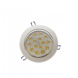 Plafon Empotrado Circular 12 luces Luz Blanca