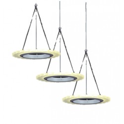 Lampara colgante Malta 3 luces 1