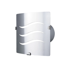 Lampara Arbotante Platino s/luz Masterfan