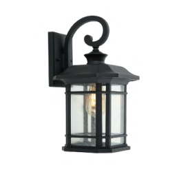 Lampara Arbotante Mia T43-N Negro