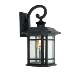 Lampara Arbotante Mia T43-N Negro