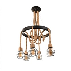 Lampara Colgante Daniel 6 Luces