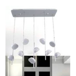 Lampara Colgante Kinsasa GD-B226-5/Blanco