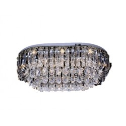 Lampara Colgante Espejo C Strass IIDSA
