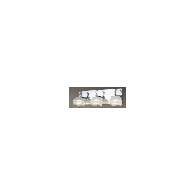 Lampara Arbotante Zircon 3 Luces Iidsa-Blanco