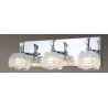 Lampara Arbotante Zircon 3 Luces Iidsa-Blanco