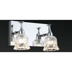 Lampara Arbotante Feldespato 2 Luces Iidsa-Blanco
