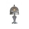Lampara de Mesa Strass Gloria IIDSA Plateado