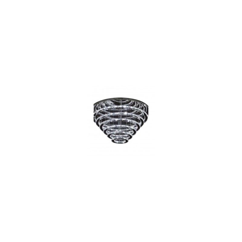 Lampara colgante Kristal 12 luces