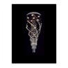 Lampara colgante Kristal 6 luces