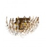 Arbotante de strass orquidia (1.5 pulgadas)