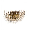 Arbotante de strass orquidia (1.5 pulgadas)